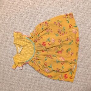 Matilda Jane Floral Ruffle Dress Size 2